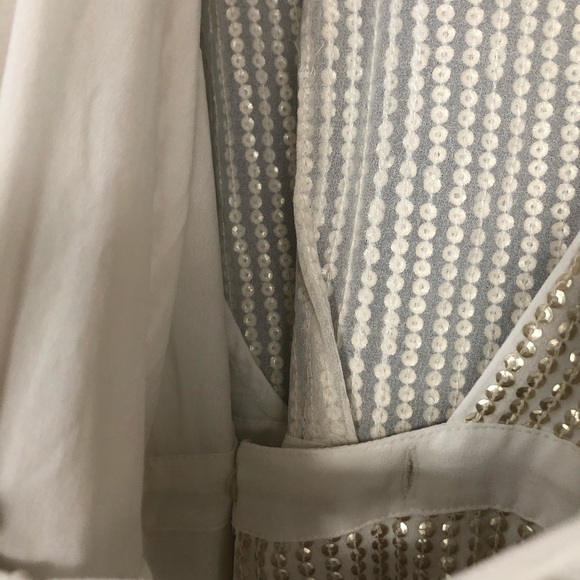 BNWT ASOS Gold Wrap dress, small! - Picture 7 of 8